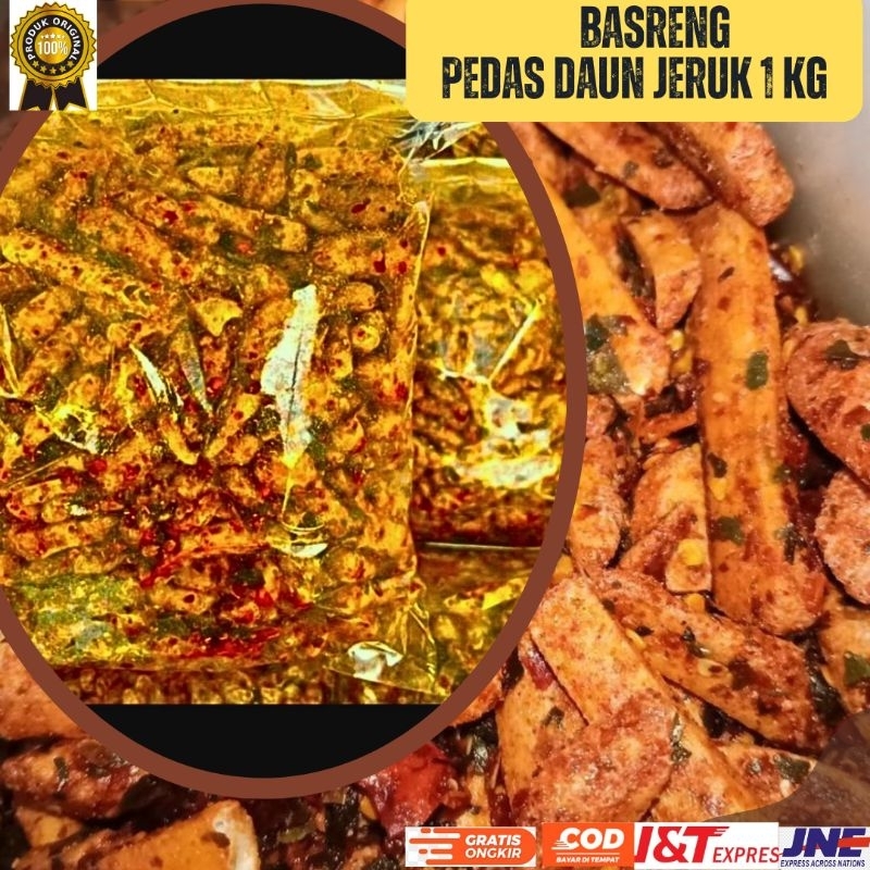 

basreng 1Kg murah pedas daun jeruk / basreng 500 gram / basreng murah