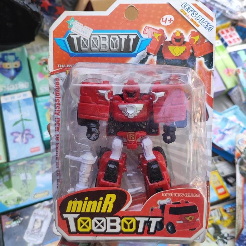 mainan robot tobot R pemadam kebakaran
