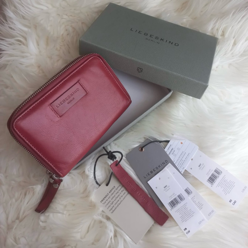 Liebeskind red wallet