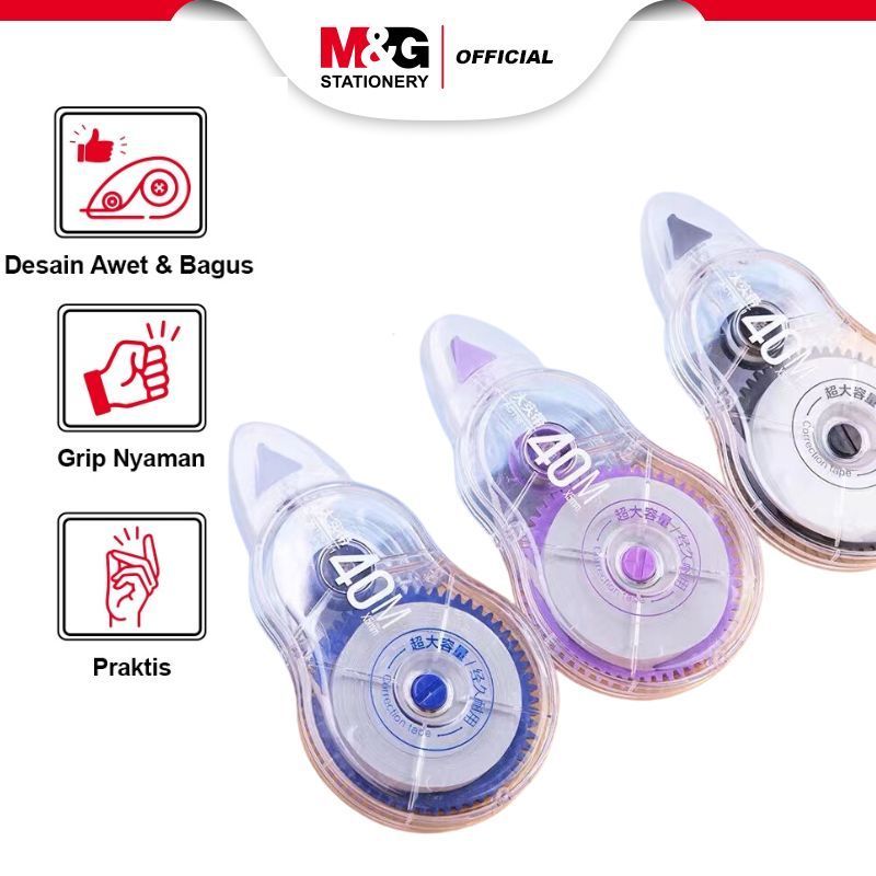 

M&G 40M*5mm Jumbo correction tape Master Clean ACT56171 / Tipe X / Stipo