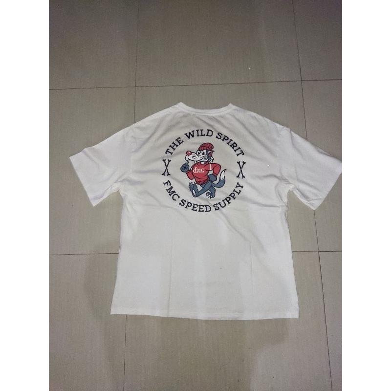 T-shirt oversize fmc supply(3second) bekas original