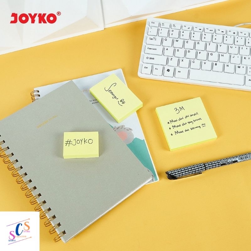 

MEMO STICKY NOTE JOYKO MMS-654P/ KERTAS MEMO / KERTAS TEMPEL / KERTAS PELEKAT SOFT COLOR 100 lembar