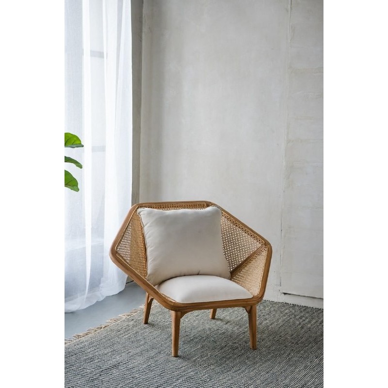 Sofa Single | Sofa Rotan | Modern Minimalis | Armchair | TJ Furniture Jepara
