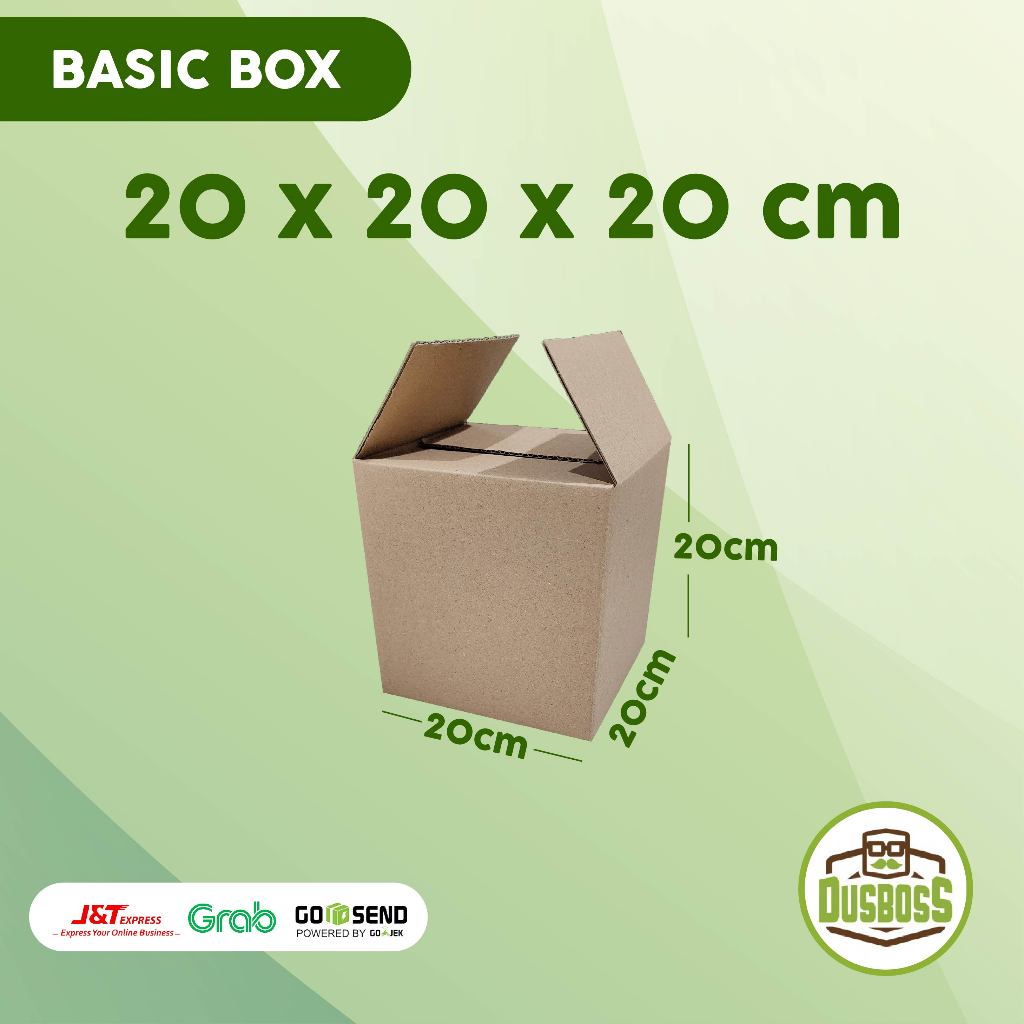 

BOX KARDUS 20x20x20 cm DUS PACKING