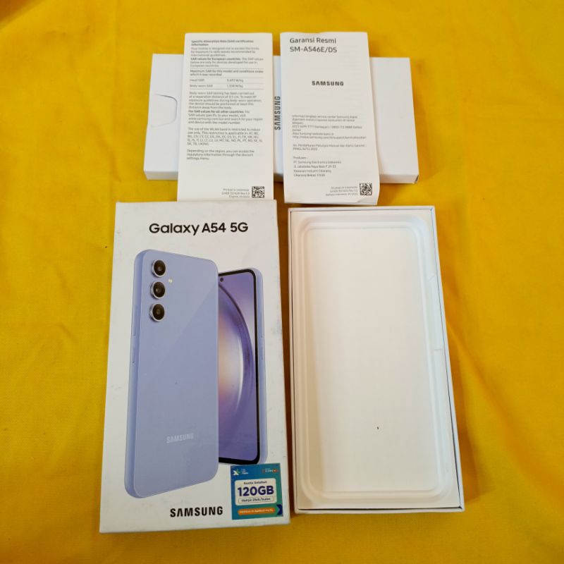 Dus Box Samsung A54 5g Bekas Copotan Original