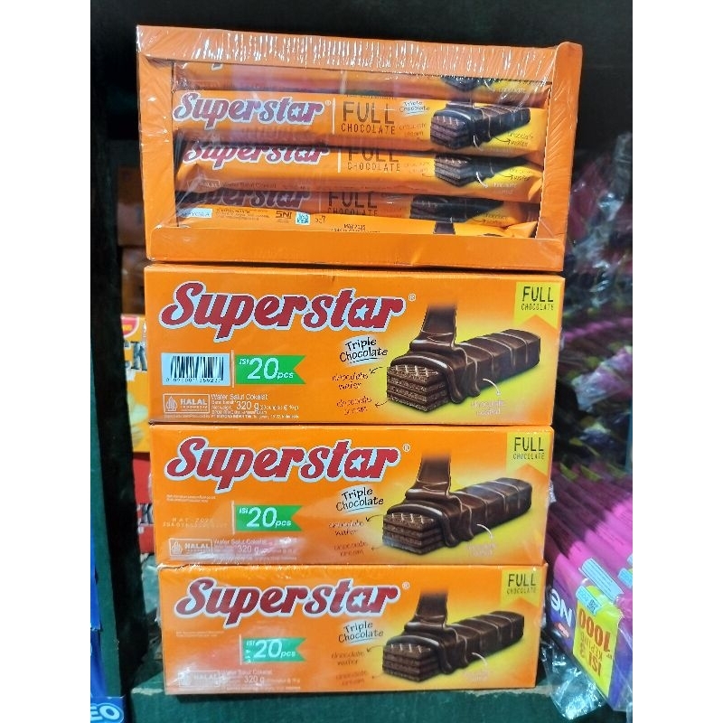 

Superstar Triple Chocolate ( isi 20 Pcs )