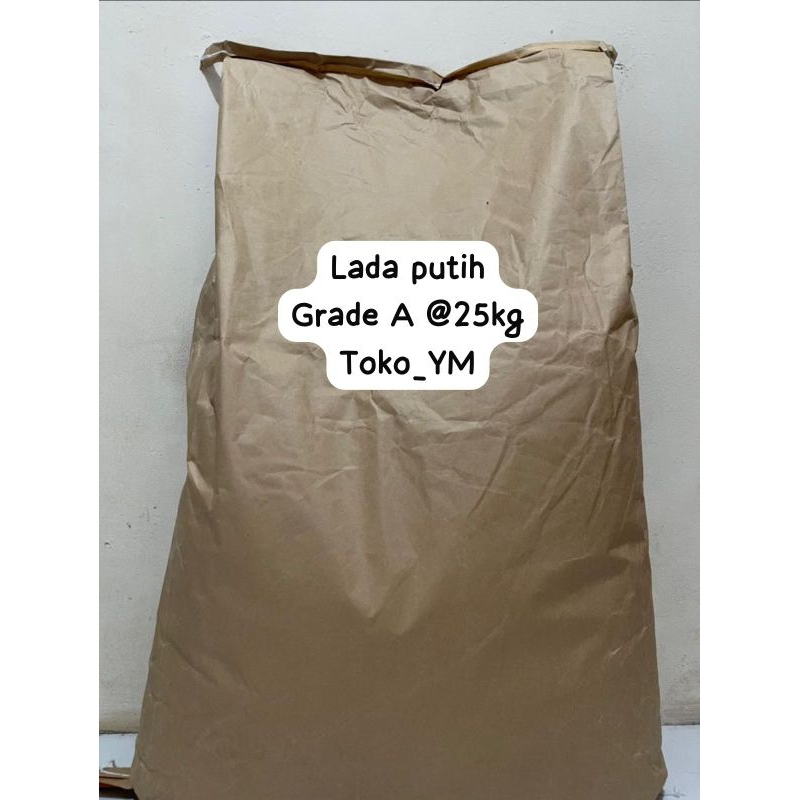 

LADA PUTIH GRADE A 25 KG