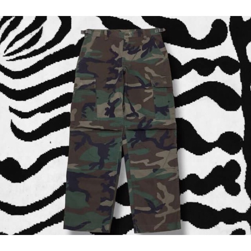 vintage CAMO BDU WOODLAND cargo pants