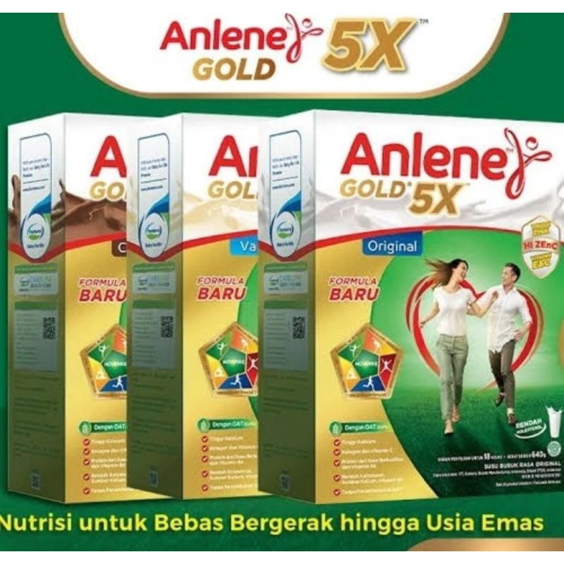 

Susu Anlene Gold 5X - 850 gr