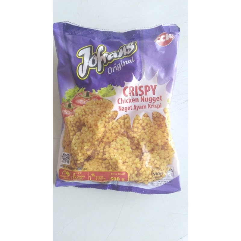 

nugget cruncy jofran 500gr