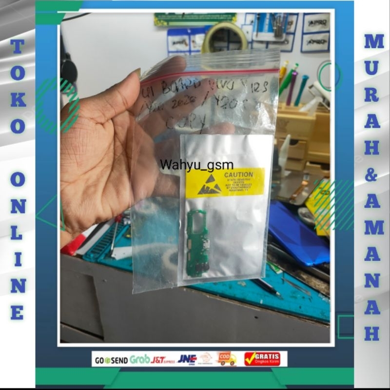 BOARD CAS+MIC+HF VIVO Y20 Y20S Y12S Y20I+IC