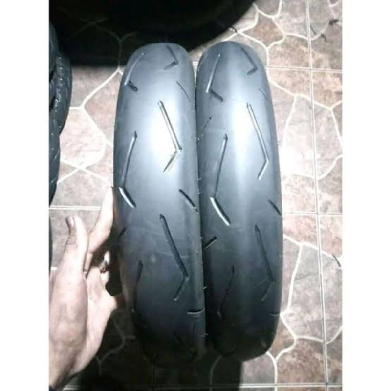 BAN SECOND TUBLES MERK MIZZEL MR 01 UK 90/80 RATA RING 14 SEPASANG