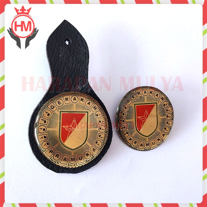 Aksesoris Pramuka Tanda Jabatan  Pelatih KPL Mahir Siaga Warna Hijau - Harapan Mulya