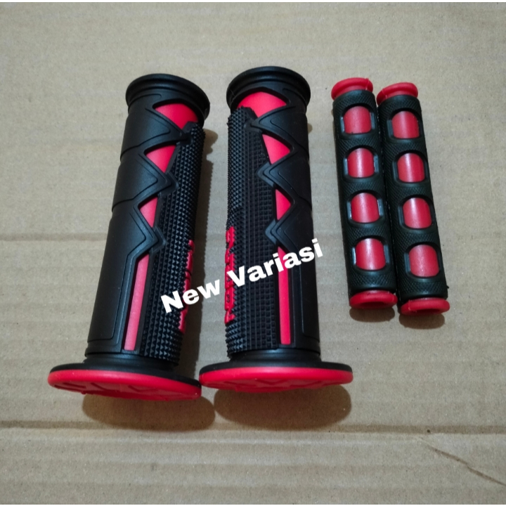 BEST SALE PROMO PAKET HANDGRIP MOTOR / GRIP MOTOR / HANDFAT / SARUNG GAS MOTOR VARIASI SET KARET