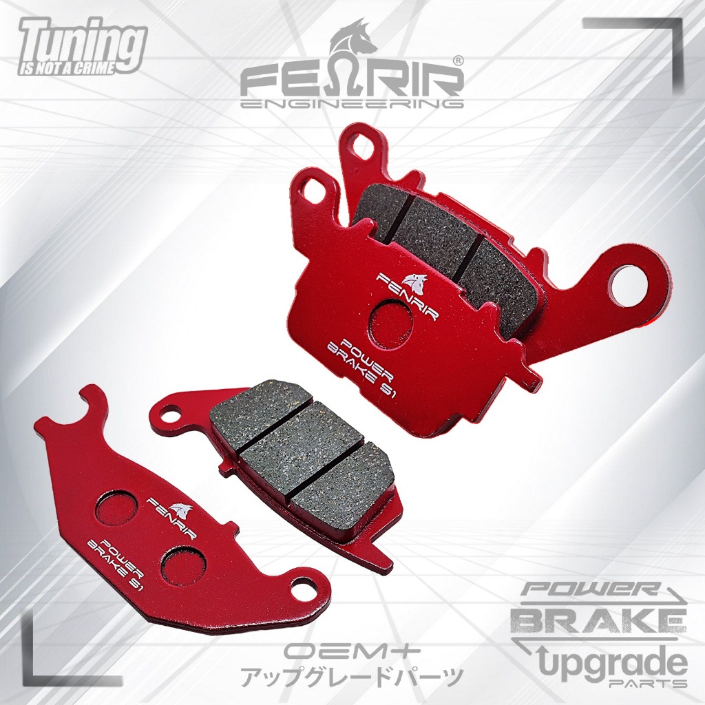 Kampas Rem MX King, MX 150 Merk Fenrir