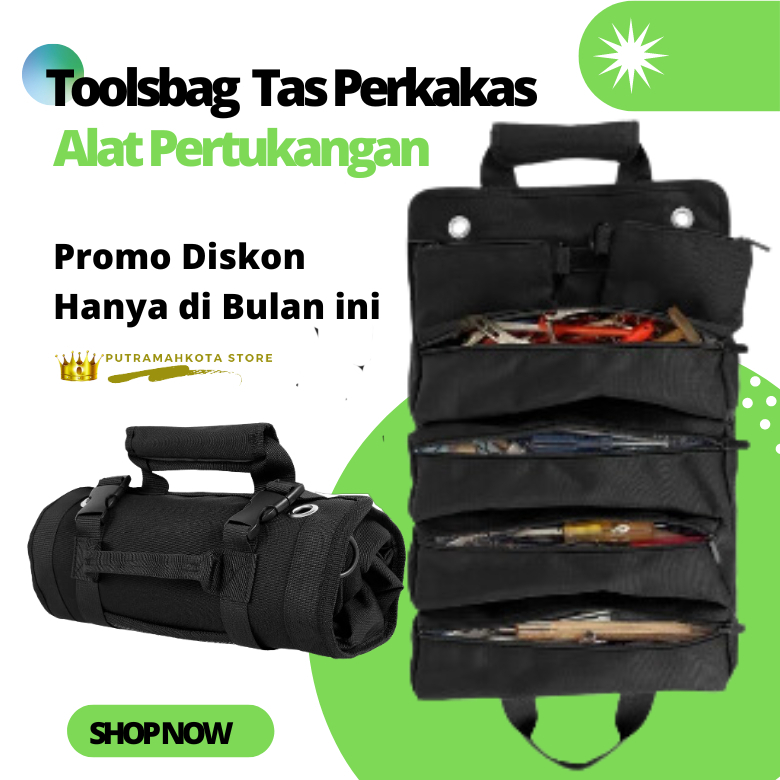 Toolsbag Tas perkakas - organizer alat-alat perkakas