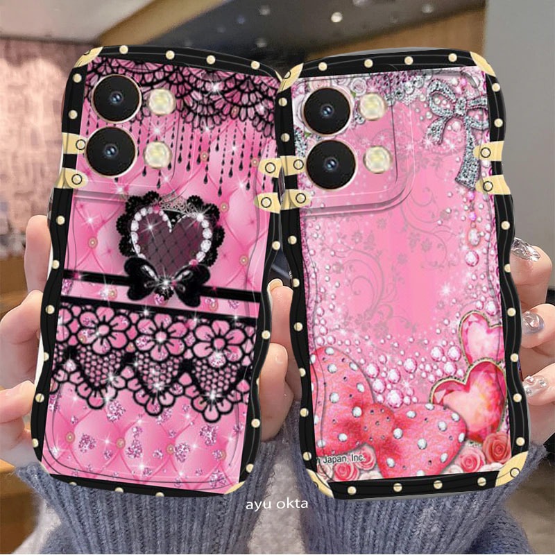 SOFTCASE SOFT SILIKON WAVE GELOMBANG COCOK UNTUK OPPO A3 PRO A60 A98 5G A96 A76A95A58 A78 A74 A38 A1