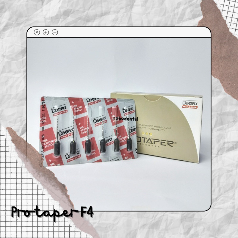 PROTAPER DENTSPLY F4 F5 | PROTAPPER DENTSPLY BLISTER