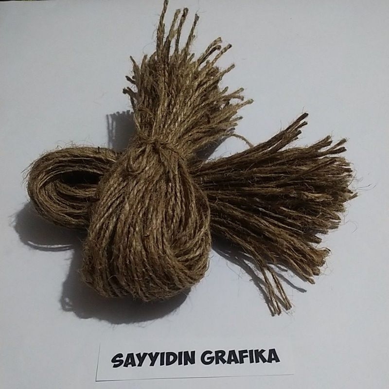 

Tali Rami / Tali Goni 30cm x 100Pcs / Tali undangan gulung