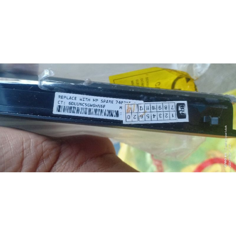 battery laptop baterai laptop HP