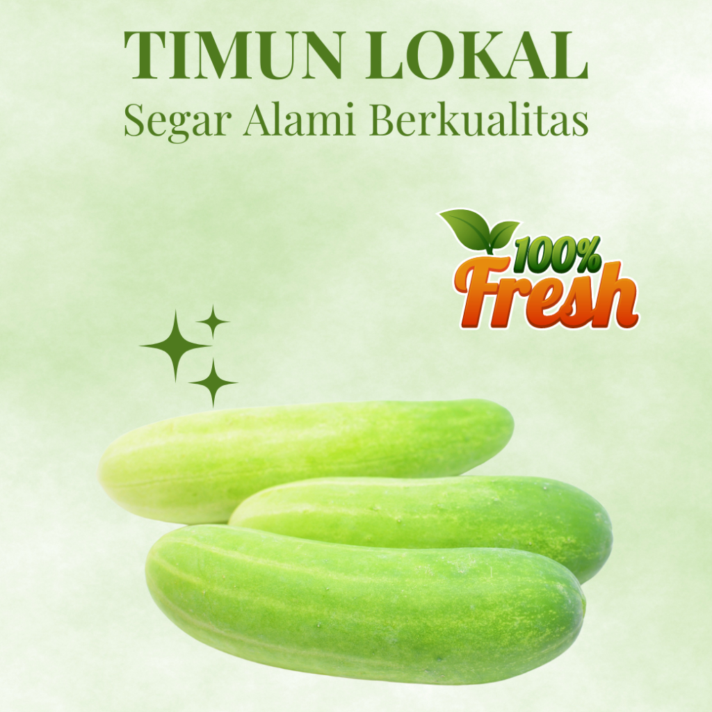 

Timun Segar - Renyah dan Menyegarkan untuk Salad dan Makanan