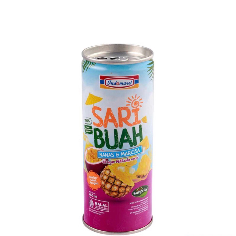 

Minuman sari buah 250ml indomaret