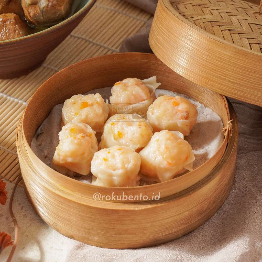 

Siomay Udang Dimsum Roku Bento Bandung 12 Pcs Ready to Cook - Lauk MPASI Bekal Praktis