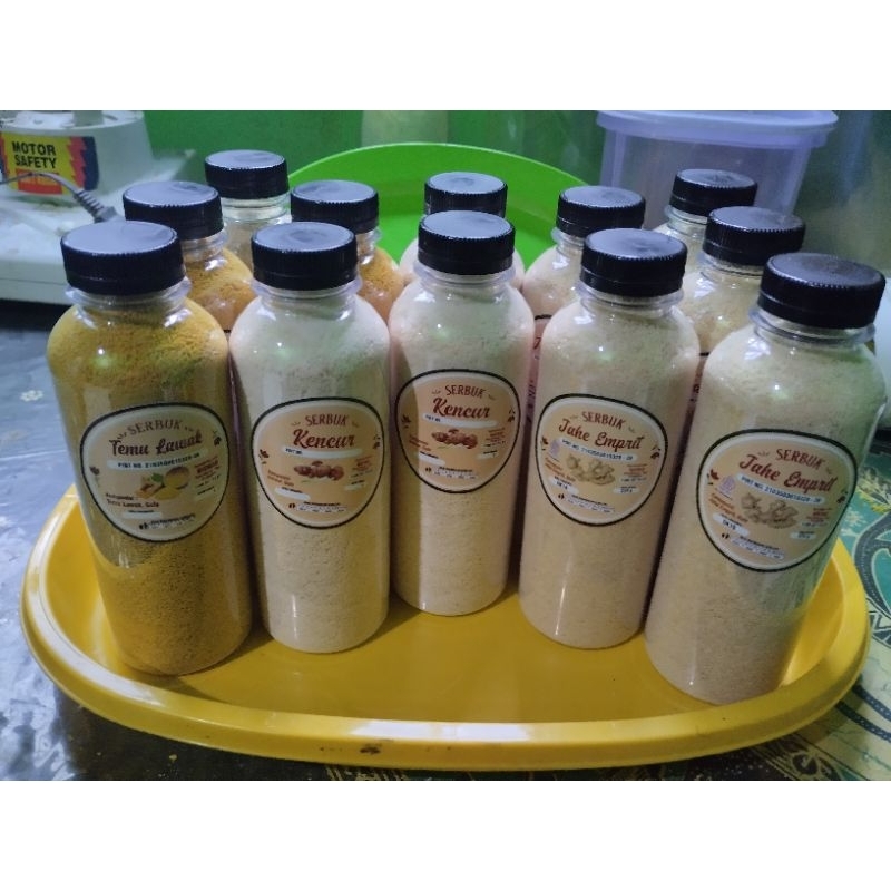 

Serbuk Jamu instan Kencur