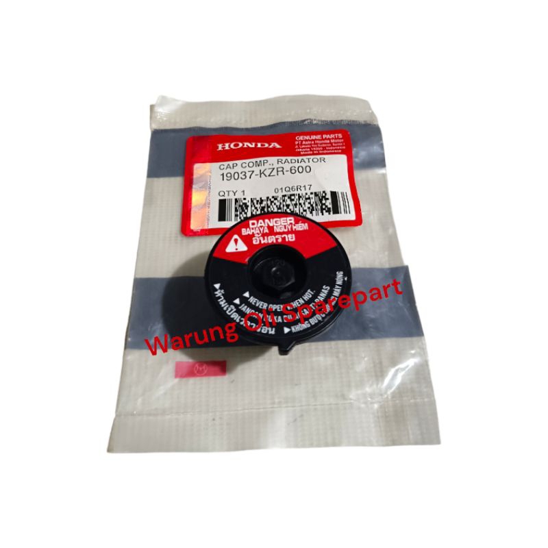 Tutup Radiator KVB/KZR Cap Comp Radiator Vario 110 Karbu Vario 125 Vario 150 PCX 150 Original