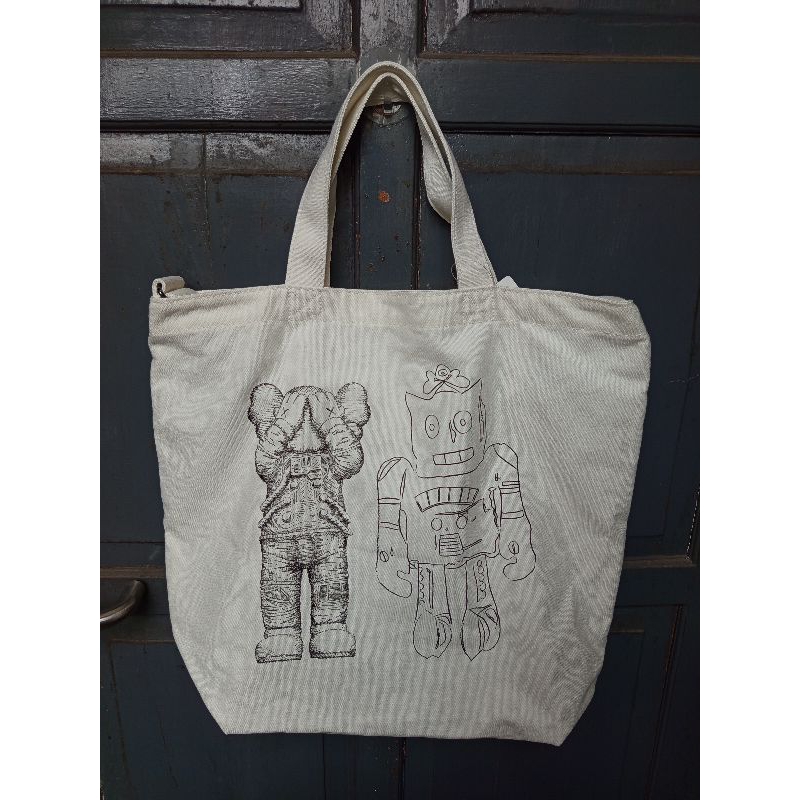 Uniqlo KAWS + Andy Warhol Tas Jinjing 2WAY