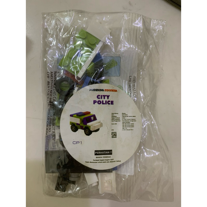 yoshinoya city police block mainan