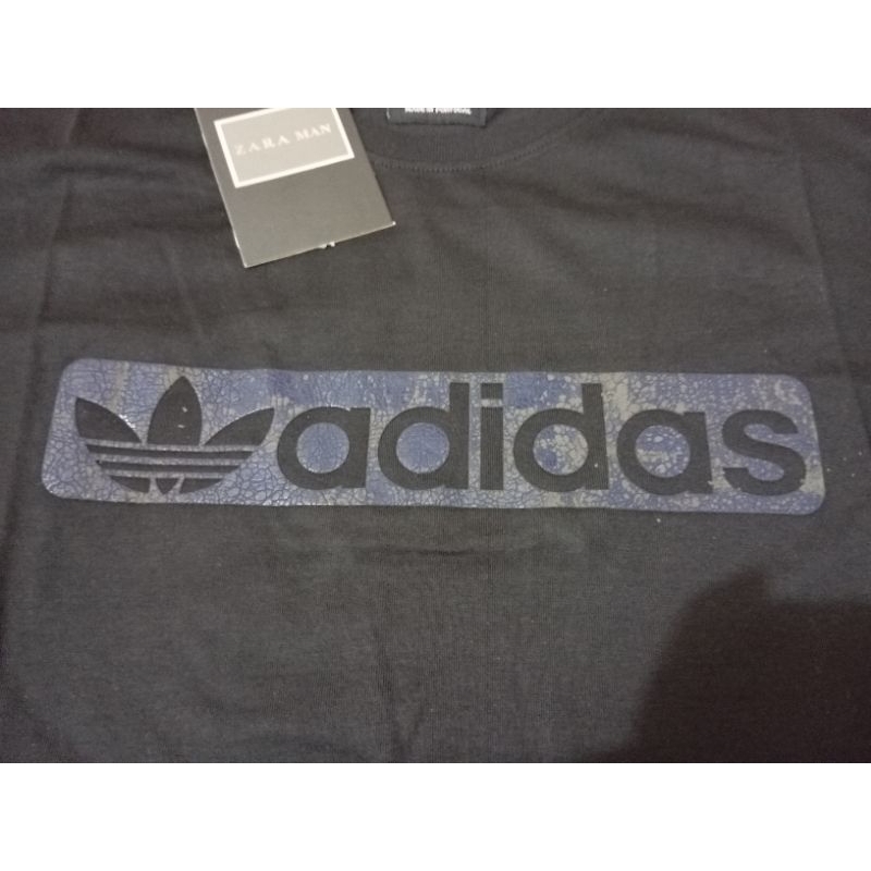 Kaos defect / reject lelaki ZARA MAN logo Adidas old