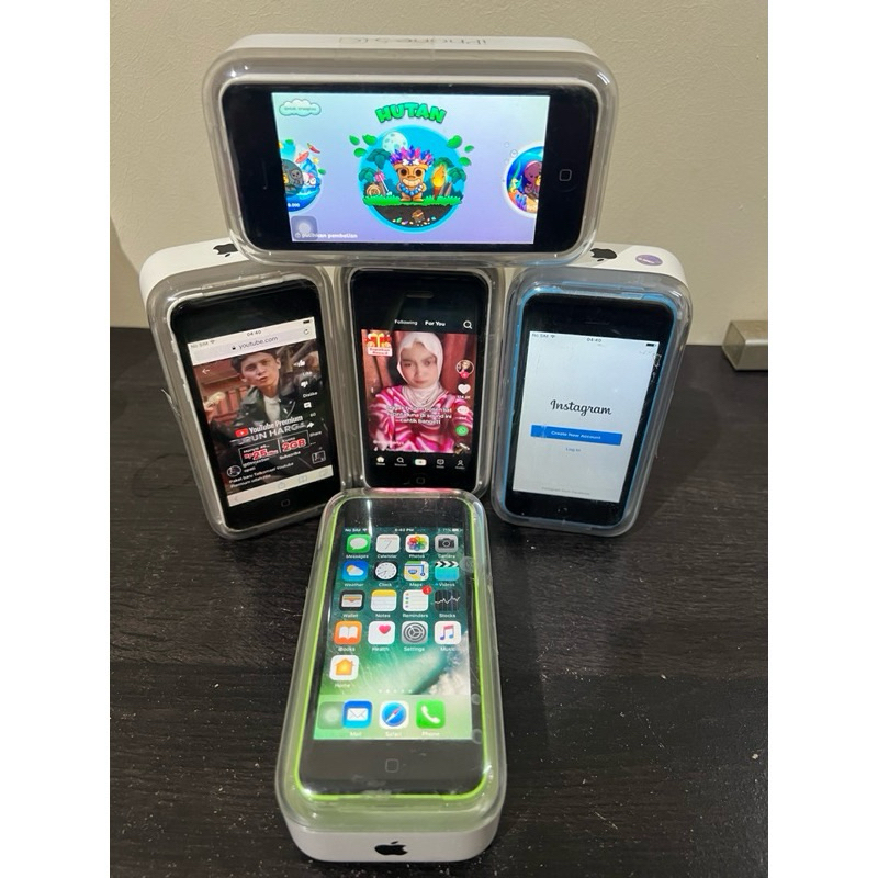 Apple Iphone 5C Original Second Jaringan Permanen