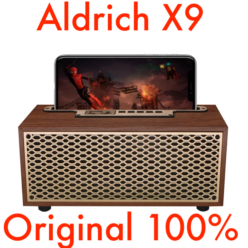 Aldrich X9 Wireless Bluetooth Speaker Original Bcare Garansi Resmi Phone Holder iStage