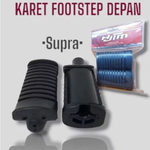 [HJIM] Karet step depan motor honda : supra / supra x lama. kualitas original