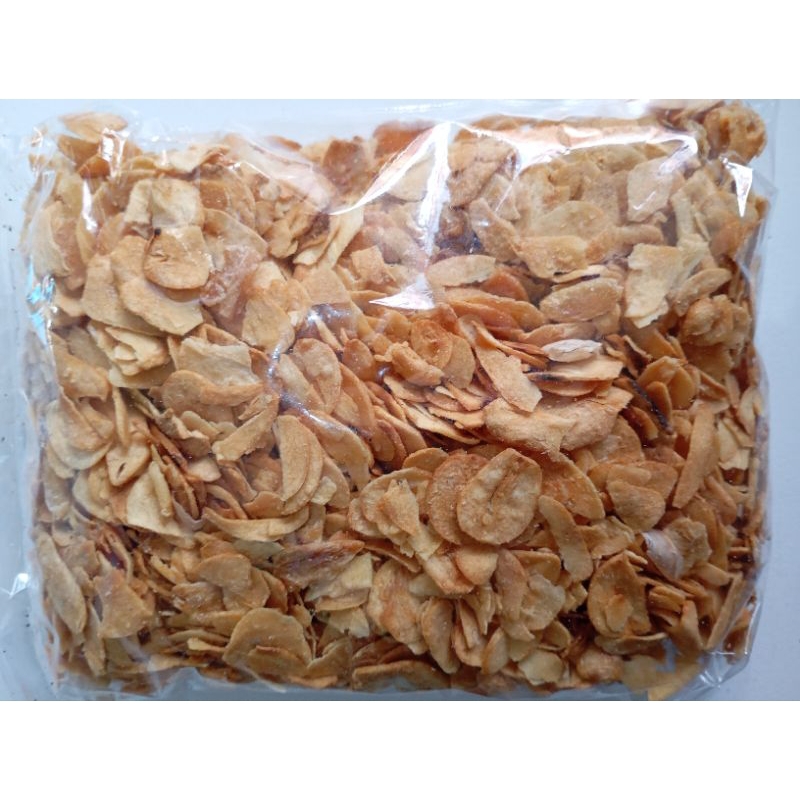 

BAWANG PUTIH GORENG KEMASAN 500Gram