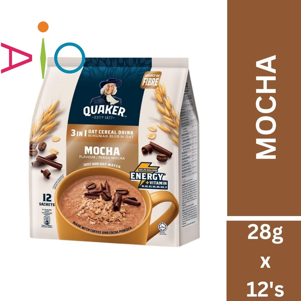 

Quaker 3 in 1 Mocha Oat Cereal Drink Malaysia