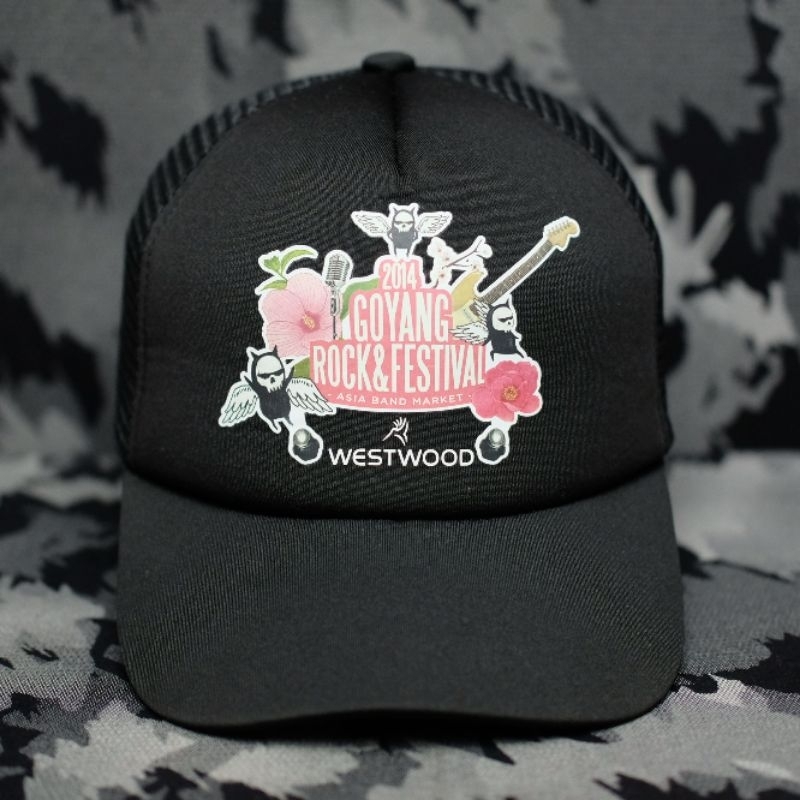 Topi trucker  WEST WOOD