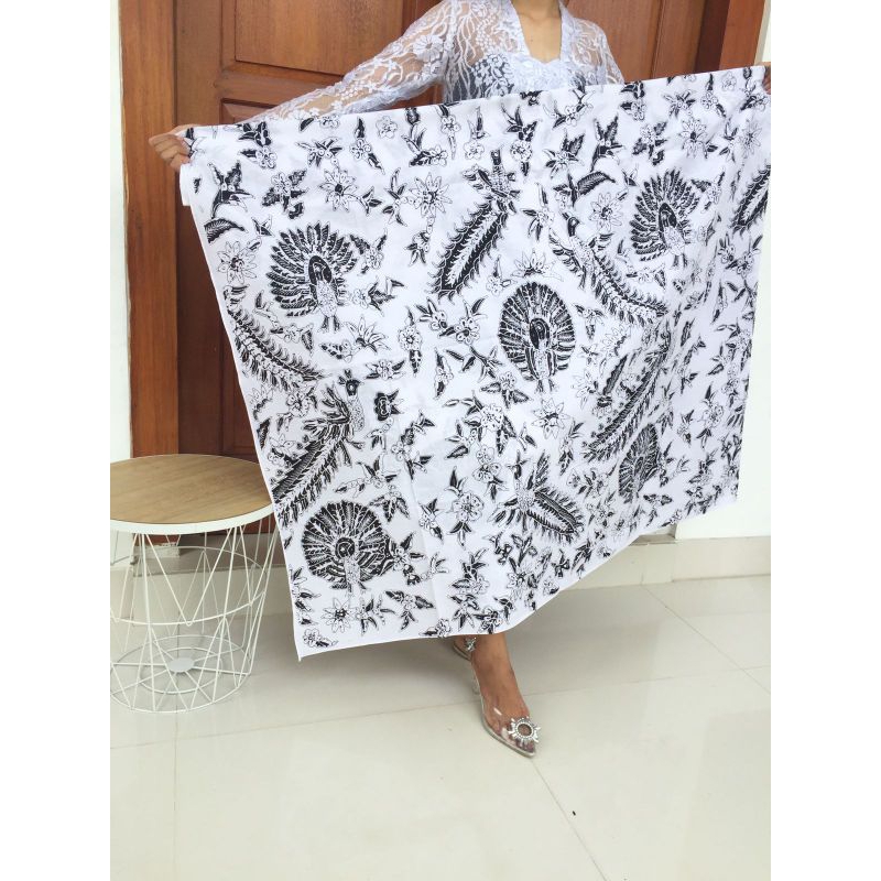 kamen batik spesial putih, kamen batik lembaran putih