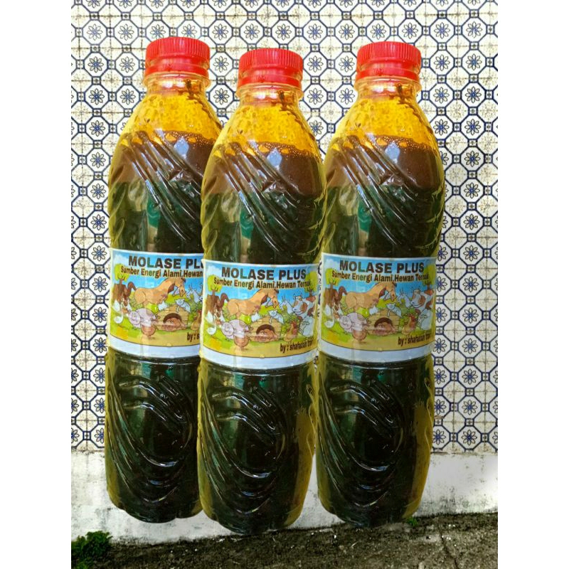 Molase Tetes Tebu untuk Ikan Lele Nila Patin Mas Bandeng 650 gr