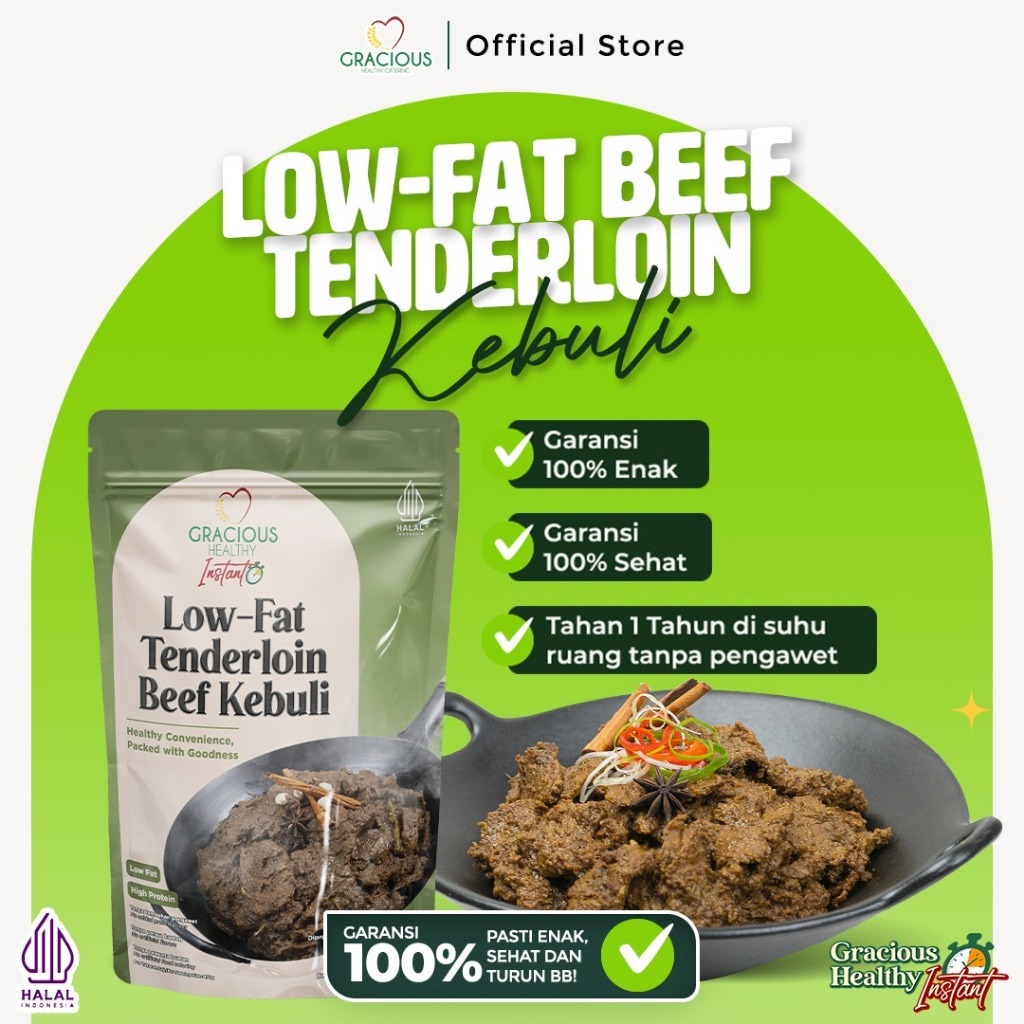 

Low-Fat Beef Tenderloin Kebuli - Gracious Healthy Instant