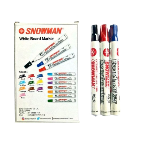 

Spidol Snowman WhiteBoard / pack