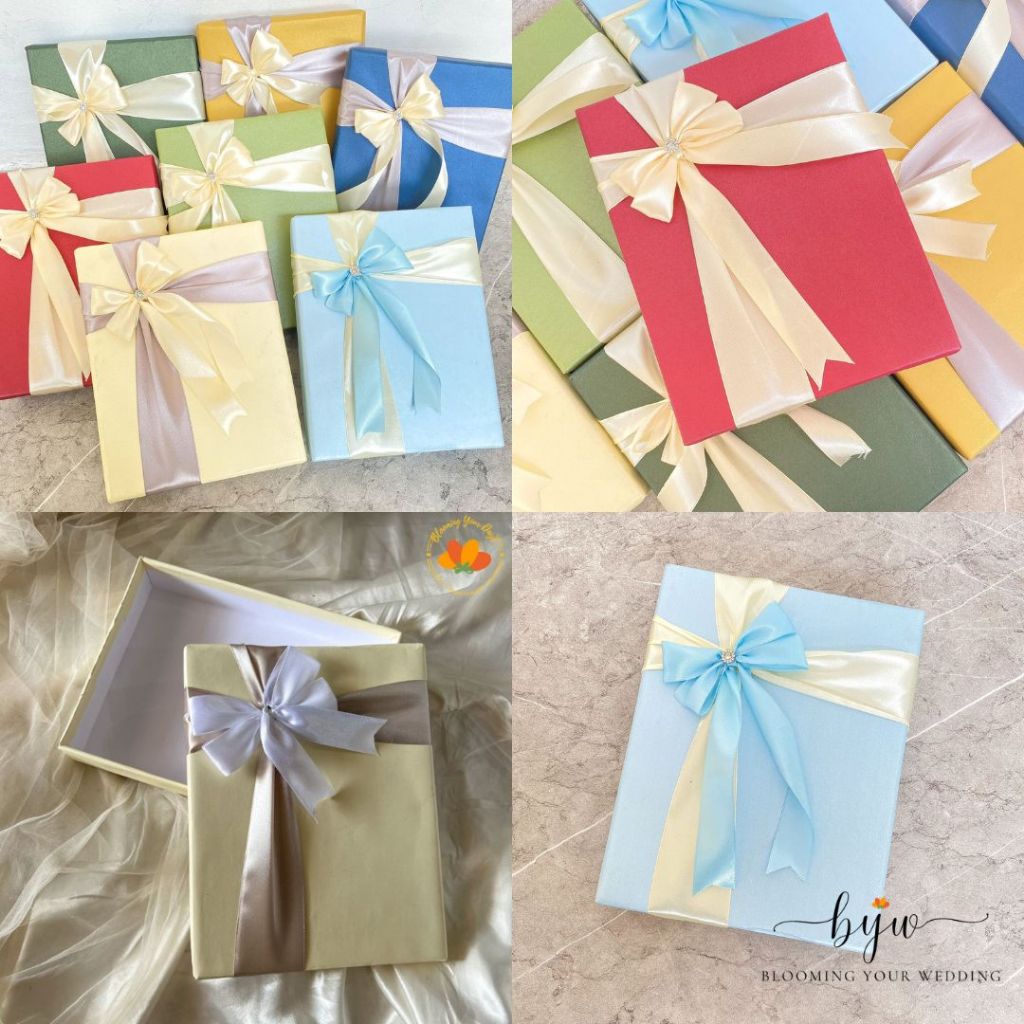 

Hardbox uk. 22 x 17 x 5 cm | kotak kado | hampers | giftbox l Rigid box l kotak keras l kotak tebal Kotak Untuk property wedding keepsake Harga murah Elegand warna warni