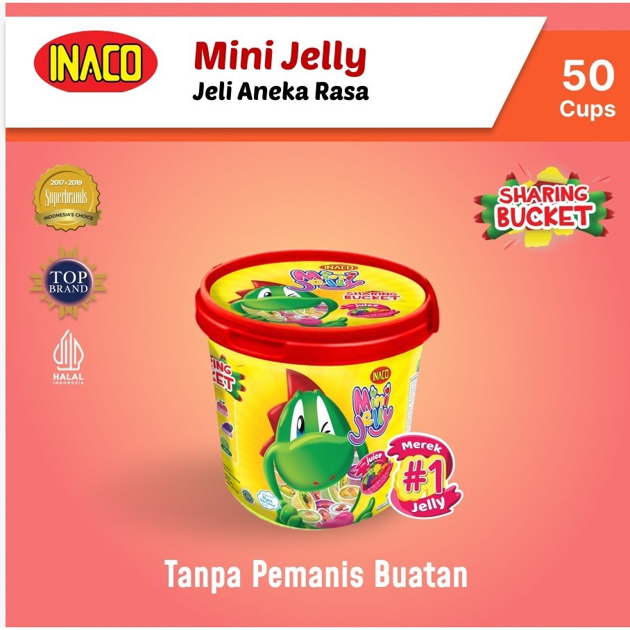 

INACO Mini Jelly With Nata De Coco 50pcs - Halal