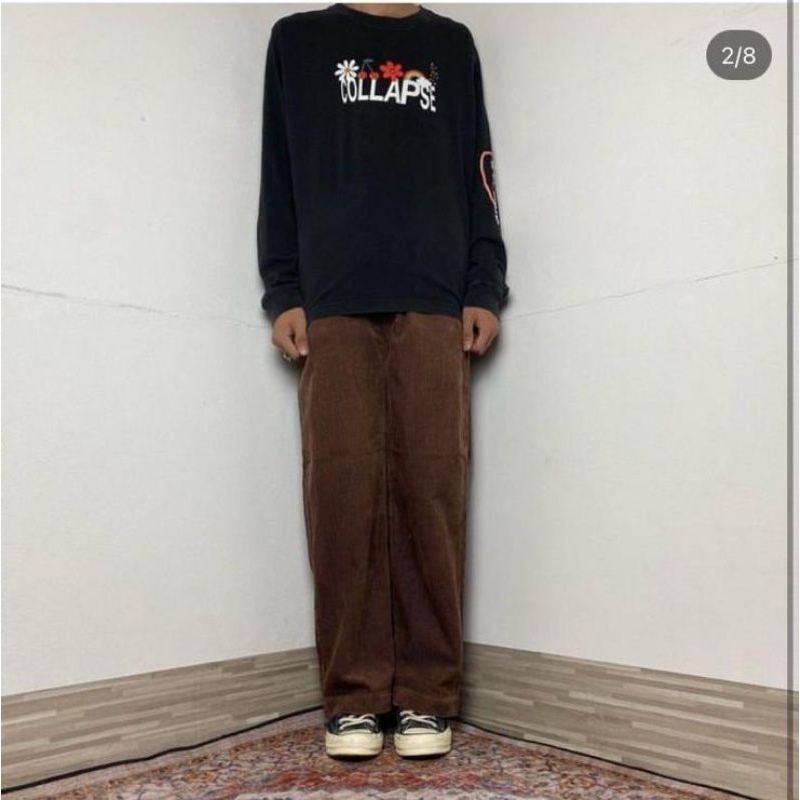 GLOBAL WORK CORDUROY PANTS REKBER