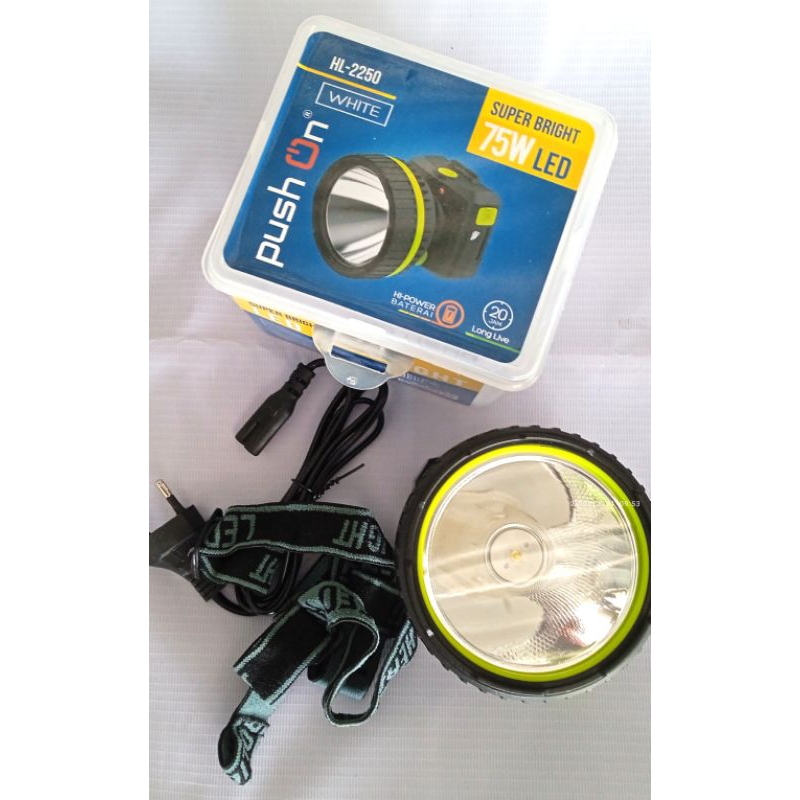 senter kepala push on