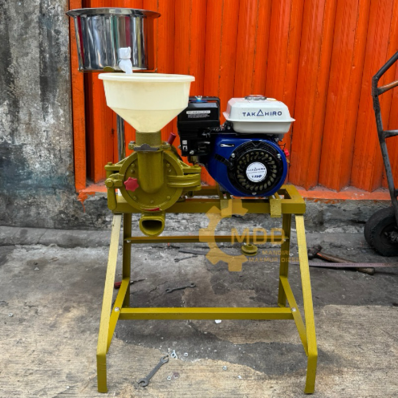 MESIN GILING GILINGAN TAHU TEMPE KACANG KEDELAI PMJ 6 COMPLETE MESIN