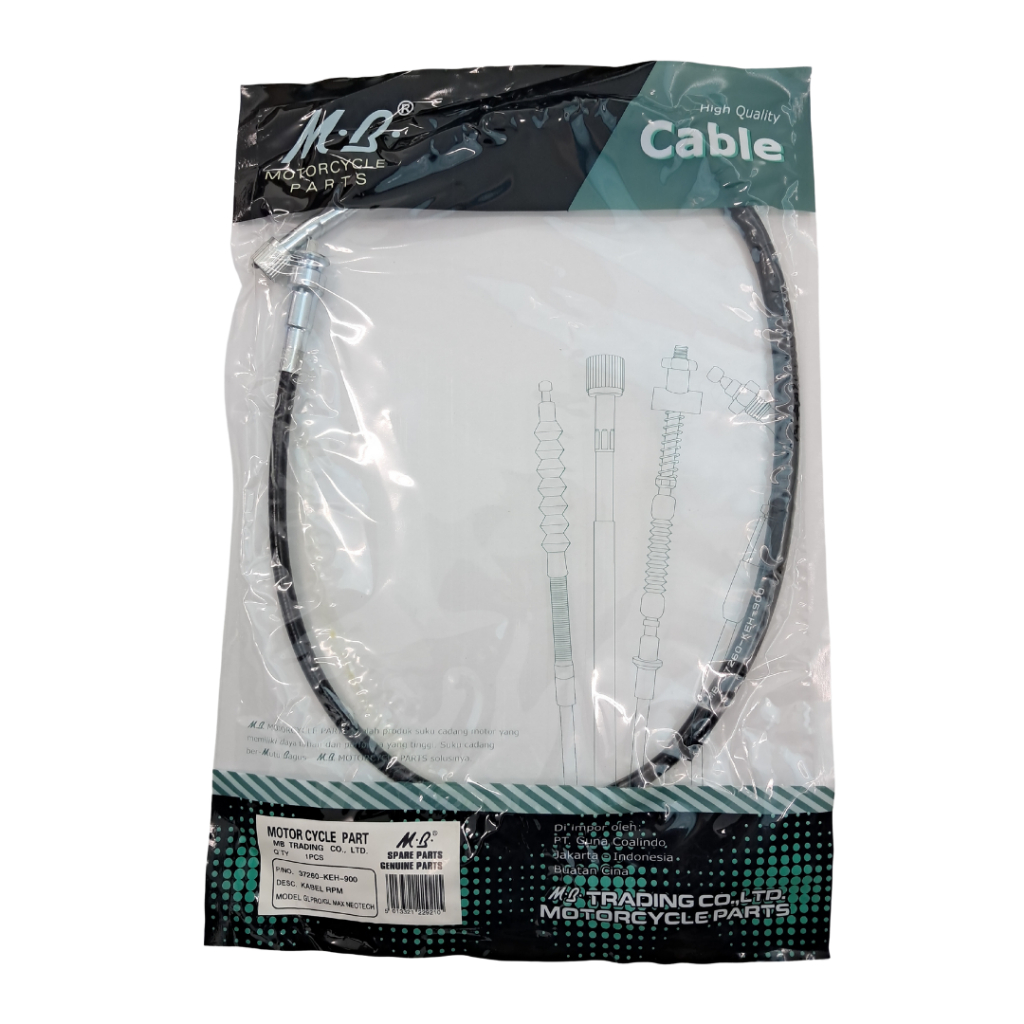 M.B. Kabel RPM Tachometer Motor Honda GL-Pro/GL Max Neotech