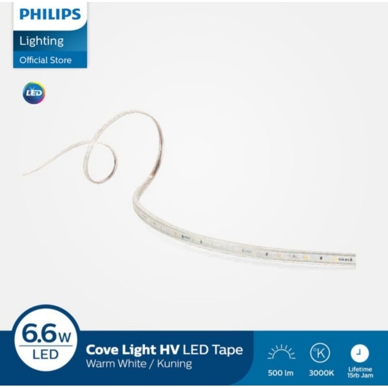 Lampu Selang PHILIPS LED Strip 1 Dus Roll 50 Meter DLI Tape HV 31086 31087 4.6 6.6 Watt Per Meter Wa