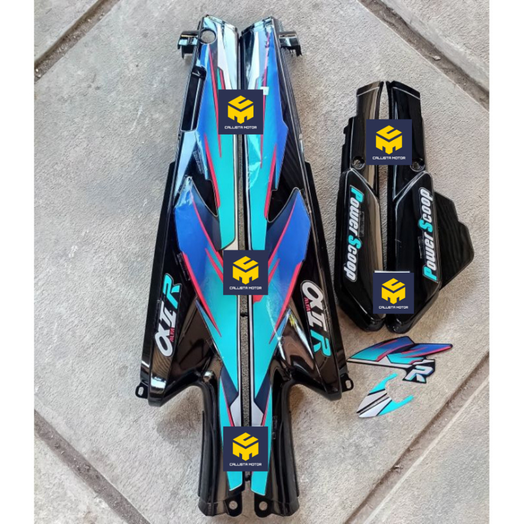 COVER BODY BELAKANG YAMAHA ALFA BODY BODI BELAKANG ALFA PLUS BOX AKI ALFA
